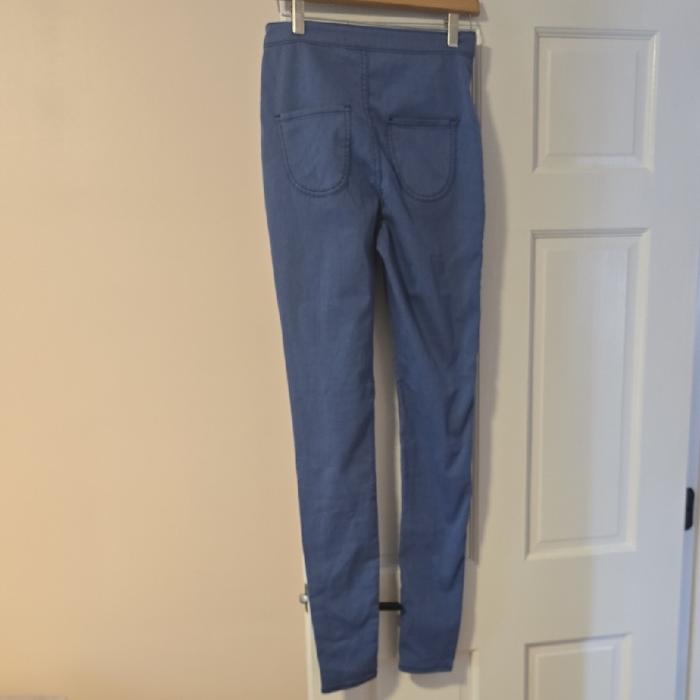 Fashion Nova Women's Skinny Jeans - Dusty Blue